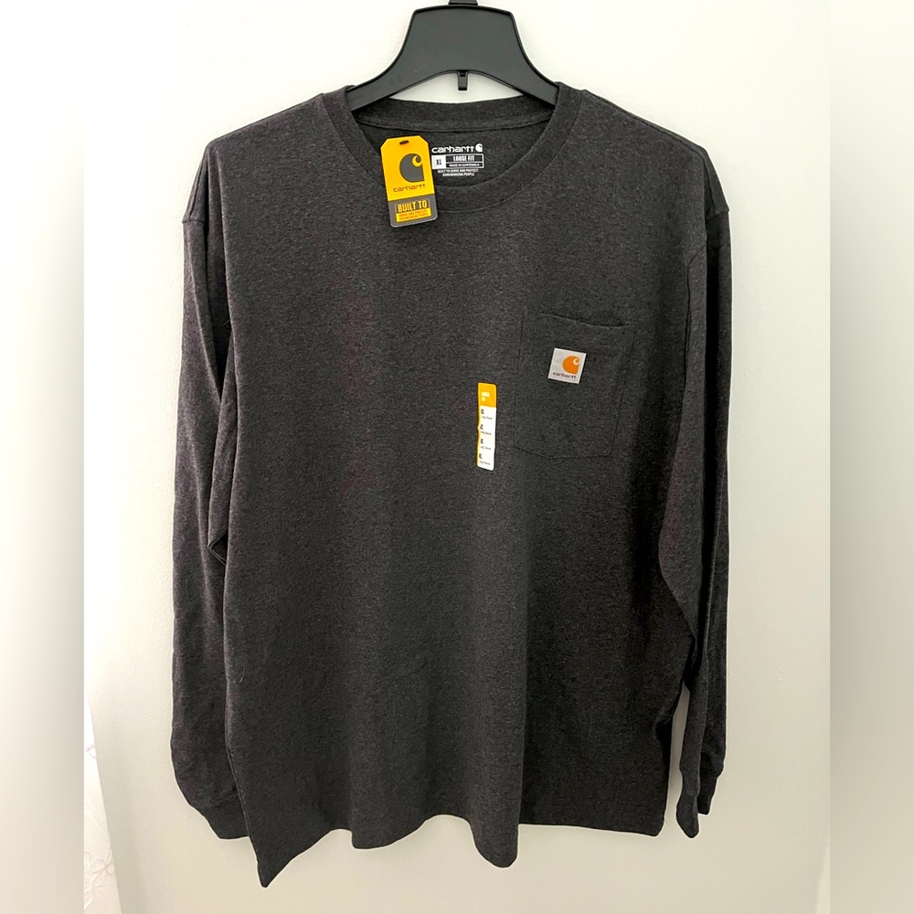 NWT Carhartt Long Sleeved T Shirt Sz XL
